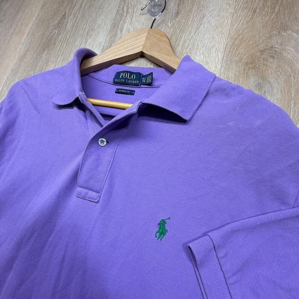 Polo-ralph-lauren Men's Purple Polo-shirts